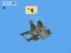 LEGO 8110 instructions page 19 – build guide