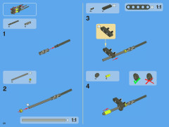 LEGO 8110 instructions page 20 – build guide