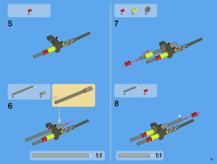 LEGO 8110 instructions page 21 – build guide