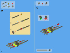 LEGO 8110 instructions page 22 – build guide