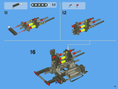 LEGO 8110 instructions page 23 – build guide