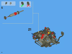 LEGO 8110 instructions page 30 – build guide