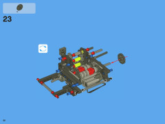 LEGO 8110 instructions page 32 – build guide