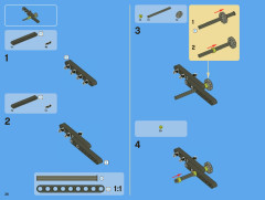 LEGO 8110 instructions page 36 – build guide