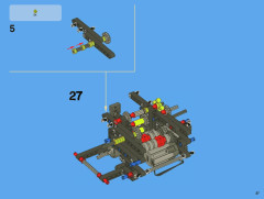 LEGO 8110 instructions page 37 – build guide