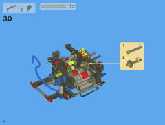 LEGO 8110 instructions page 40 – build guide