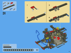 LEGO 8110 instructions page 41 – build guide