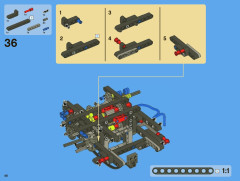 LEGO 8110 instructions page 46 – build guide