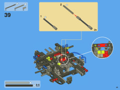 LEGO 8110 instructions page 49 – build guide