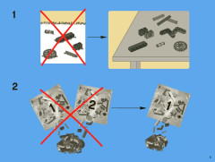 LEGO 8110 instructions page 5 – build guide