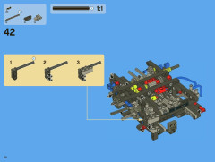 LEGO 8110 instructions page 52 – build guide