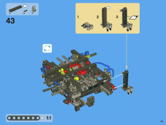 LEGO 8110 instructions page 53 – build guide