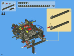 LEGO 8110 instructions page 54 – build guide
