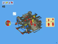 LEGO 8110 instructions page 55 – build guide