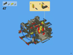 LEGO 8110 instructions page 57 – build guide