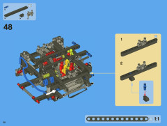 LEGO 8110 instructions page 58 – build guide