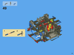LEGO 8110 instructions page 59 – build guide