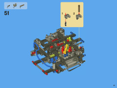 LEGO 8110 instructions page 61 – build guide