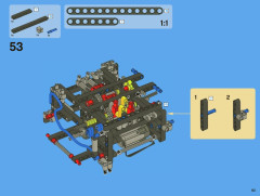LEGO 8110 instructions page 63 – build guide