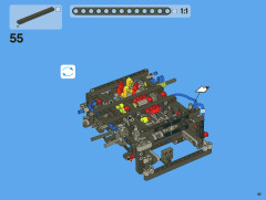 LEGO 8110 instructions page 65 – build guide