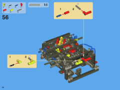 LEGO 8110 instructions page 66 – build guide