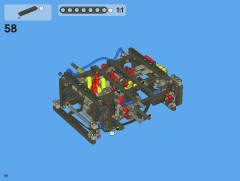 LEGO 8110 instructions page 68 – build guide