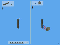 LEGO 8110 instructions page 7 – build guide