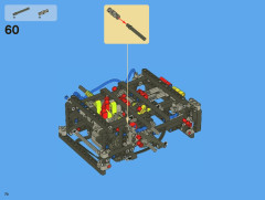 LEGO 8110 instructions page 70 – build guide