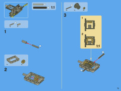 LEGO 8110 instructions page 73 – build guide