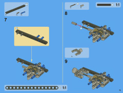 LEGO 8110 instructions page 75 – build guide