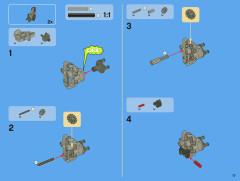 LEGO 8110 instructions page 77 – build guide