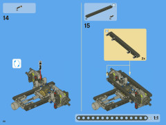 LEGO 8110 instructions page 80 – build guide