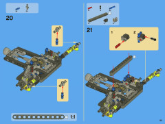 LEGO 8110 instructions page 83 – build guide
