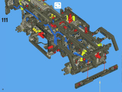 LEGO 8110 instructions page 12 – build guide