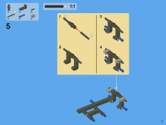 LEGO 8110 instructions page 17 – build guide