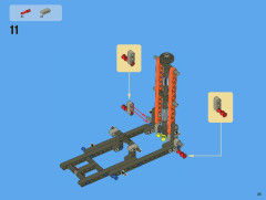LEGO 8110 instructions page 25 – build guide
