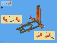 LEGO 8110 instructions page 28 – build guide