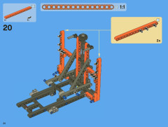 LEGO 8110 instructions page 34 – build guide