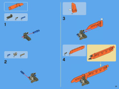 LEGO 8110 instructions page 39 – build guide