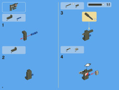 LEGO 8110 instructions page 4 – build guide