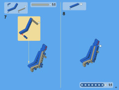 LEGO 8110 instructions page 43 – build guide