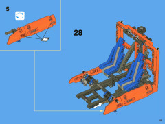 LEGO 8110 instructions page 55 – build guide