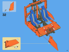 LEGO 8110 instructions page 63 – build guide