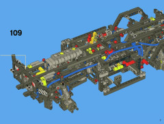 LEGO 8110 instructions page 7 – build guide