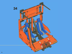 LEGO 8110 instructions page 70 – build guide