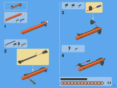 LEGO 8110 instructions page 71 – build guide