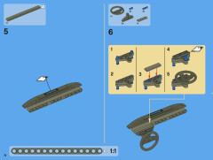 LEGO 8110 instructions page 74 – build guide