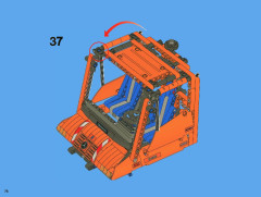 LEGO 8110 instructions page 76 – build guide