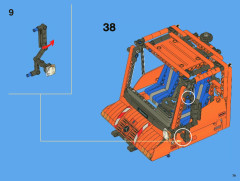 LEGO 8110 instructions page 79 – build guide