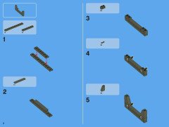 LEGO 8110 instructions page 8 – build guide